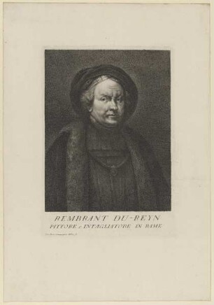 Bildnis des Rembrant du-Reyn