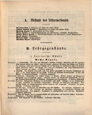 Jahresbericht über die Lateinische Schule und den mit verbundenen Real-Cursus zu Edenkoben in der Pfalz : im Studienjahr ... ; bekannt gemacht bei der Preisevertheilung .., 1863/64