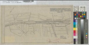 Geschlossenhalten der Schranken (Anrufschranken) an den Wegübergängen in km 89,728 und km 90,029 der Bundesbahnstrecke Hagen-Siegen (Gemarkung Littfeld): Lageplan, M. 1:1.000 Stnr.: 51, Iwü, Bunr.: 93, Blnr.: 1