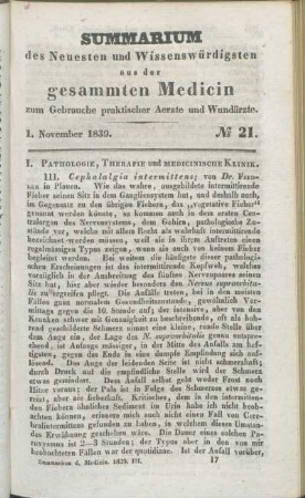 1. November 1839. No. 21.