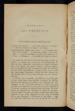44, Deuxième partie - Les Emprunts