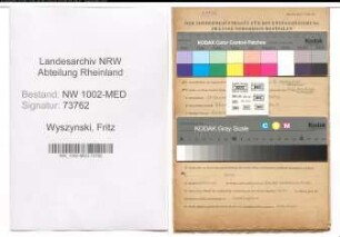 Entnazifizierung Fritz Wyszynski , geb. 28.01.1901 (Arzt)