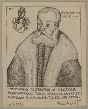 Bildnis des Christophorus de Strassen