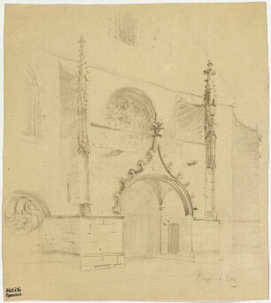 Stadtkirche zu Wimpfen am Berg, Vorhalle mit Loge