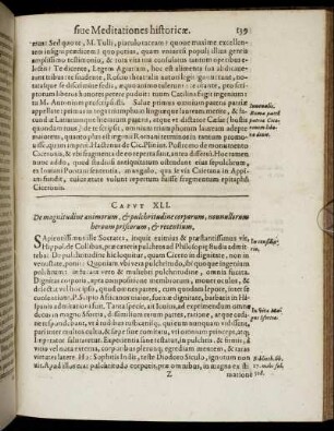 Caput XLI. De magnitudine animorum [...] - Caput L. Quæ res adomnium disciplinarum cultum atque tractationem necessariæ indicentur.
