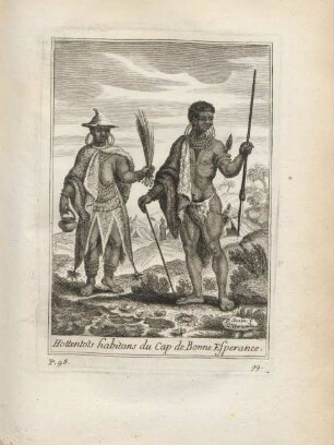 Hottentots habitus du Cap de Bonne Esperance