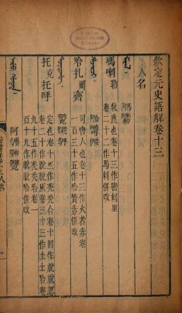 Qin ding Yuan shi yu jie : [24 juan], 2