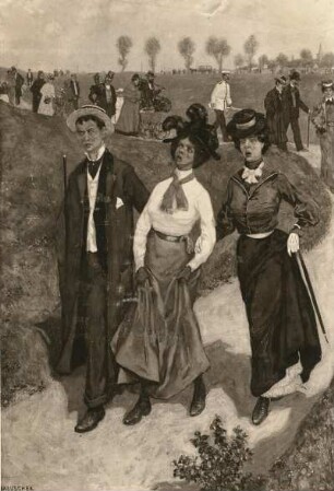 Maifeier : Maifeier. Ölgemälde (vor 1935; H. Baluschek)