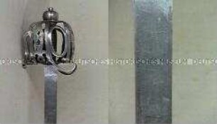 Korbschwert (British Heavy Cavalry Sword, Basked Hilted Sword)