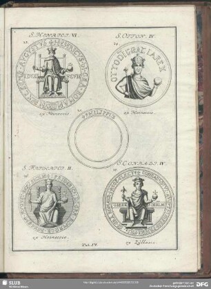 Tab. IV. [Henricus VI. - Conradus IV.]