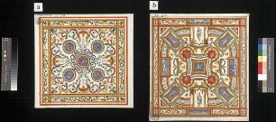 Deckengestaltung ("Plafonds tirés des ruines du Palais de Neron")