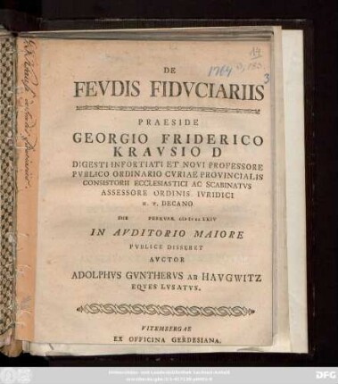 De Fevdis Fidvciariis