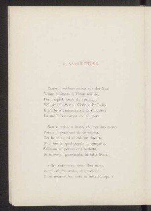 Il nano pittore.