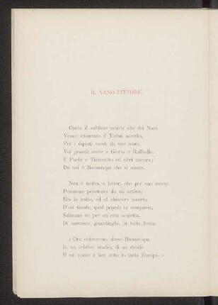 Il nano pittore.