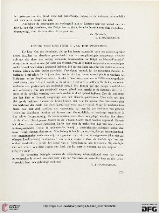 2.Ser. 11.1918: Lezing van den Heer L. van der Swaelmen