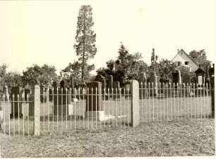 Bretten, KA; Jüdischer Friedhof, Umzäunung