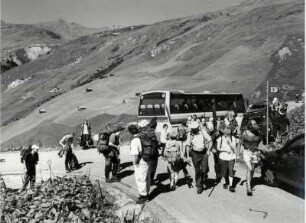 Bergwanderer in Graubünden