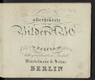 Das allergrösste Bilder-ABC