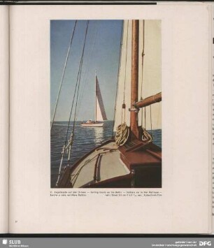 Segelboote auf der Ostsee