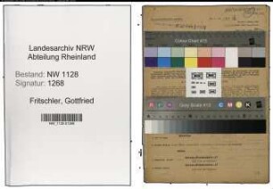 Entnazifizierung Gottfried Fritschler , geb. 10.05.1890 (Polizist)