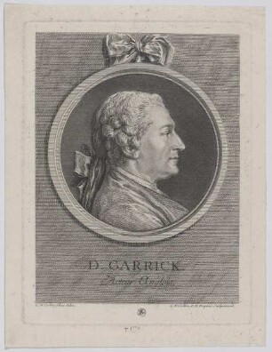 Bildnis des D. Garrick