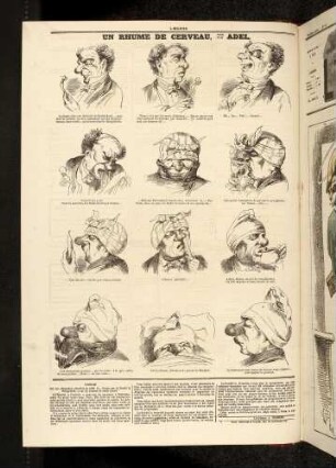 Un rhume de cerveau, par Adel