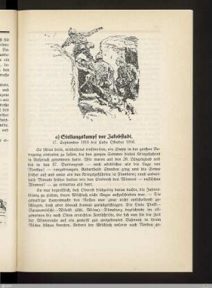 e) Stellungskampf vor Jakobstadt