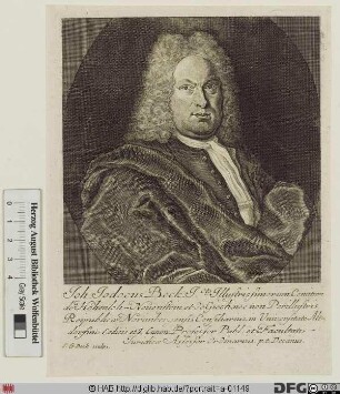 Bildnis Johann Jobst (Jodocus) Beck