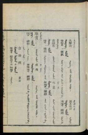 Gisun leolen i hacin. duici = 言論類 第四
