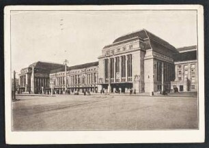 Hauptbahnhof Leipzig : Architekten Lossow & Kühne, Dresden-Leipzig-Reichenberg/Csr.