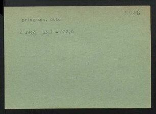 Springmann, Otto