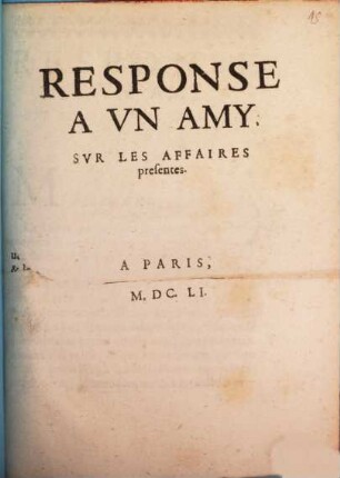 Response A Vn Amy Svr Les Affaires presentes