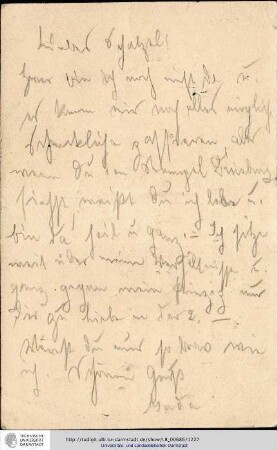 Postkarte vom 03.06.1907