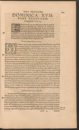 Dominica XVII. Post Trinitatis ...