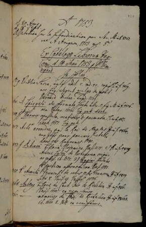 Ex Catalogo Librorum Hag. Com. d. 14. Maii 1753 p. Is. Beauregard.