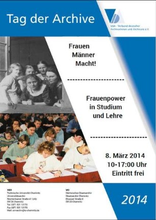 Tag der Archive 2014 "Frauen, Männer, Macht!"