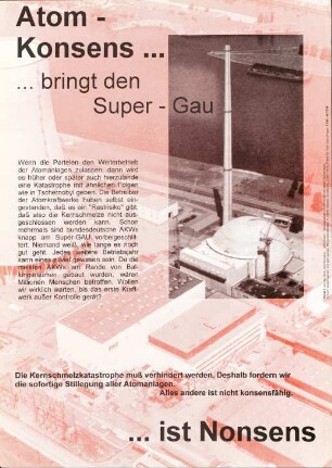 Atomkonsens ist Nonsens