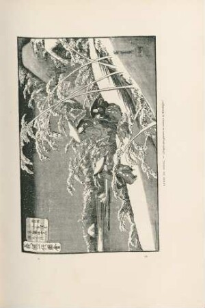 Effet ne neige. - (D'apreès une gravure en couleur de Hiroshighé)