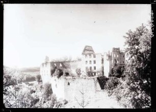 Ansicht der Ruine Schülzburg