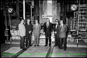 Besuch von Dr. Hans Blix (Generaldirektor der International Atomic Energy Agency (IAEA)) am Kernforschungszentrum Karlsruhe (KfK) zu den Themen "Neuste Entwicklungen auf dem Gebiet der Reaktorsicherheit und der nuklearen Entsorgung"
