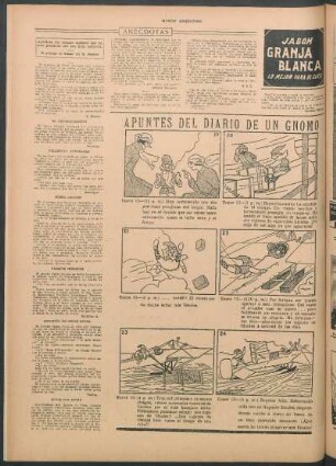 Apuntes del diario de un gnomo [Cómic]