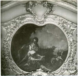 Gemälde an der Ostwand des Galeriesaals