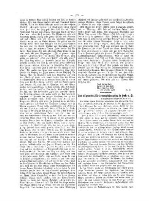 Der allgemeine Fürsorgeerziehungstag in Halle a. S. : (Fortsetzung und Schluß von Nr.21, S.173)