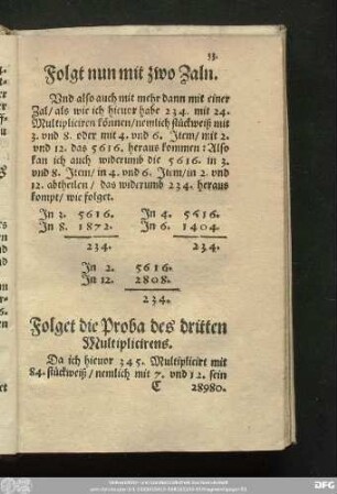 Folgt nun mit zwo Zaln.