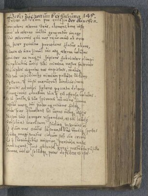 Gebet Zu Gott umb Erhaltung der Kirchen [Lateinisch]