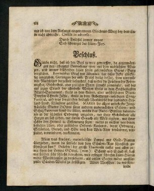 68-75, Beschluß; Elenchus Textuum