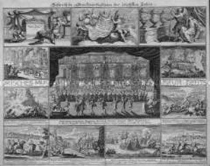 Historische Denkwürdigkeiten 1698 (12 Darstellungen)
