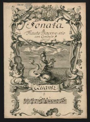 Sonaten; fl, bc; c-Moll; QV 1: 16