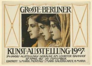 Grosse Berliner Kunstausstellung 1907