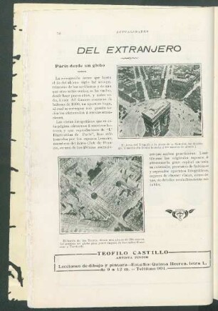 Del extranjero : Paris desde un globo